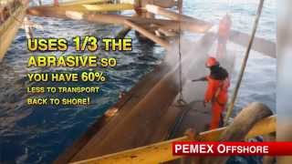 Dustless Blasting for Offshore and Oilfield Work