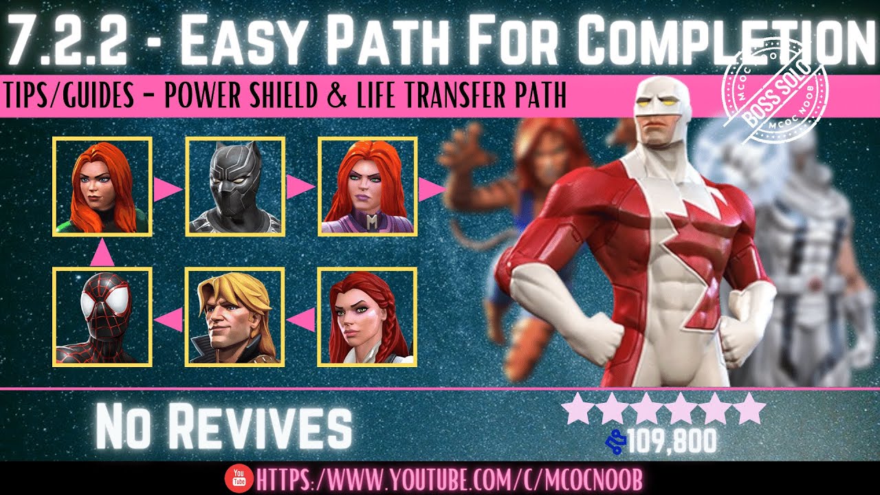 MCOC: Act 7.2.2 - Easy Path for Completion - (Book 2, Act 1.2) - Tips/Guides - No Revives