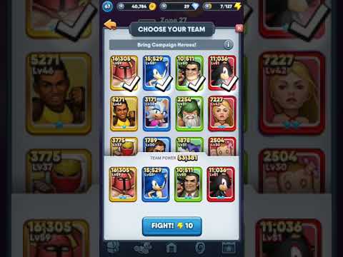 SEGA Heroes Stage 189