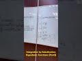 Integration By Substitution Hyperbolic Functions Integration By Substitution Hyperbolic