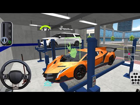 Thumbnail for New Orange Lamborghini in The Car Repair Shop - 3D Driving Class 2 - Android Gameplay by orange lamborghini