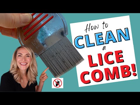 How to Clean a Lice Comb Tutorial
