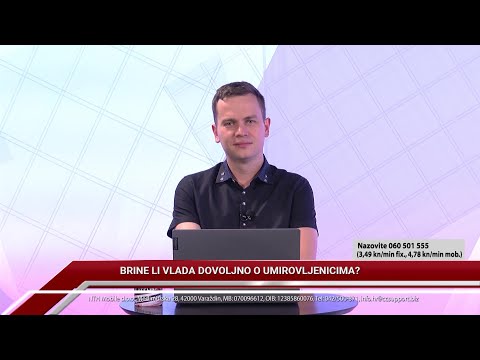 TV REPLIKA 09.06.2022. - BRINE LI VLADA DOVOLJNO O UMIROVLJENICIMA?