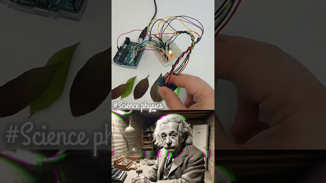 Detecting leaf color | science project #detecting #shorts