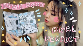 I Made A Whole Comic Book Somehow | RISD FINALS | Tiffany Weng