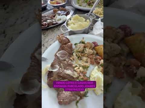 JOARES E JANETE ALMOÇANDO NA TERRA DA CARNE DE SOL CIDADE DE FREI INOCENCIO MINAS GERAIS 26/07/26