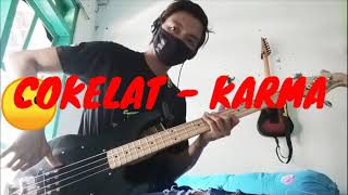 Download lagu Cokelat - karma ( bass cover )_ #cokelat   #karma #basscover mp3