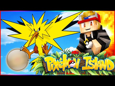 "ZAPDOS ORB!!"  PIXELMON ISLAND SMP! #32
