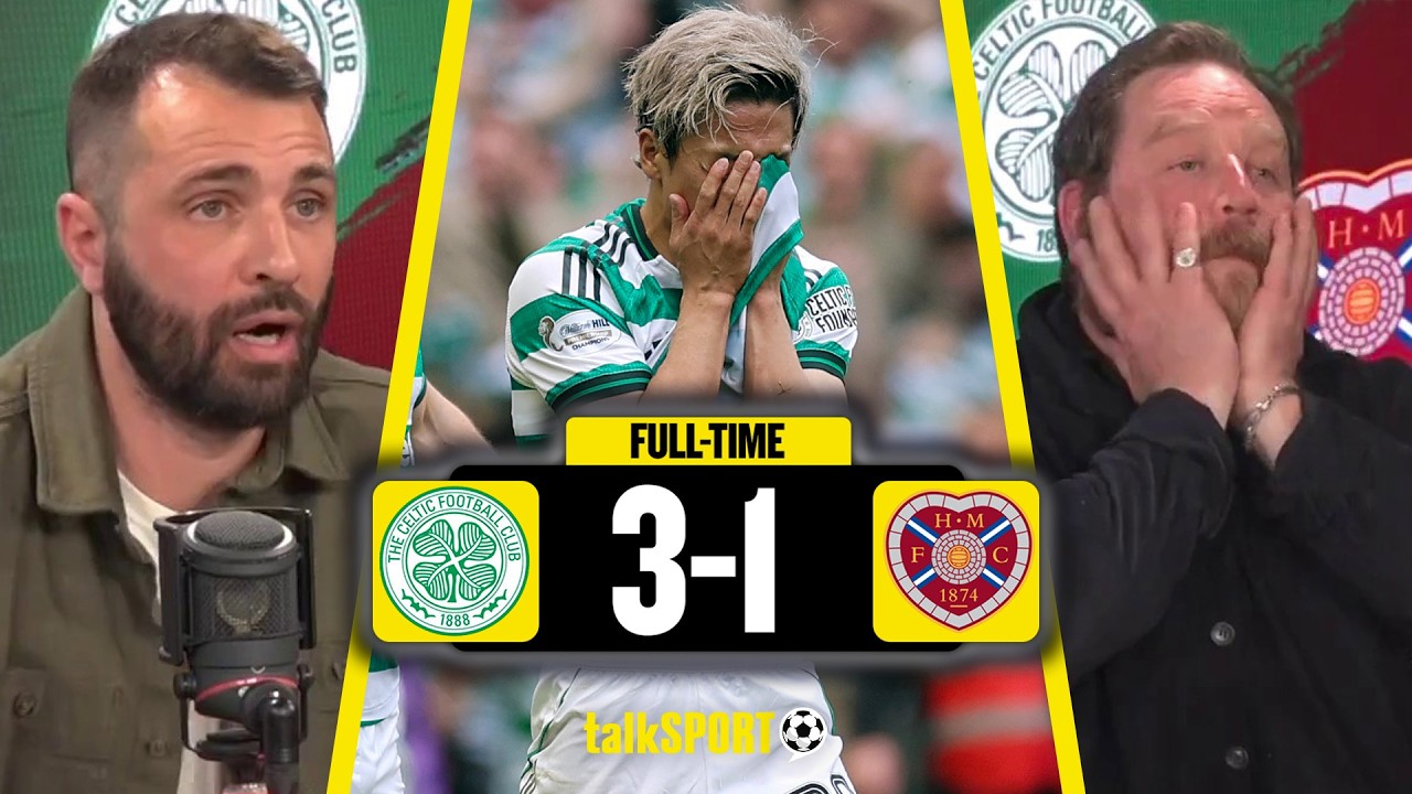 "I CAN'T BELIEVE IT!" talkSPORT Goals REACTS to Celtic Winning Scottish Premiership Against Hearts!