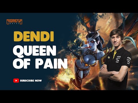 Dendi Queen Of Pain Mid Lane Dota 2 | Ranked Match | Gameplay