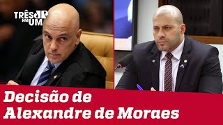 Moraes nega pedido de liberdade de Daniel Silveira