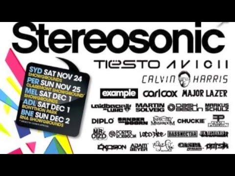 Tiesto Live @ Stereosonic Melbourne Australia 01.12.2012