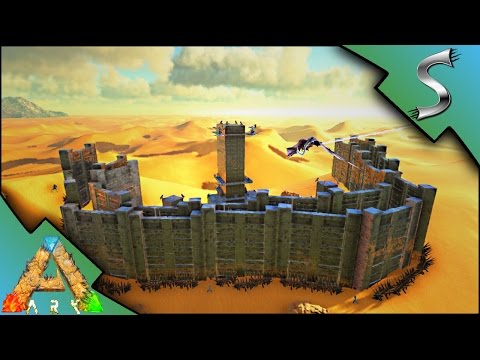 DESERT RAID BASE! | Ark: Scorched Earth [Gameplay E32]