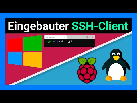 Mit dem integrierten SSH-Client von Windows 10 auf den Raspberry Pi/Linux Systeme per SSH verbinden