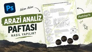 Photoshop’ta Arazi Analiz Paftası Nasıl Yapılır? (Adım Adım)