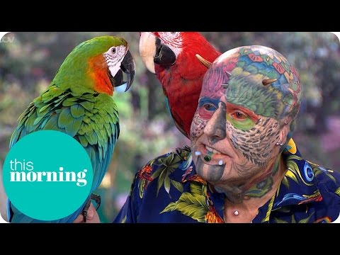 Extreme Surgery To Look My Parrots - Ted Parrotman Richards | This Morning