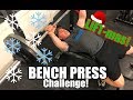 100 REP BENCH PRESS CHALLENGE! | LIFT-mas 2018