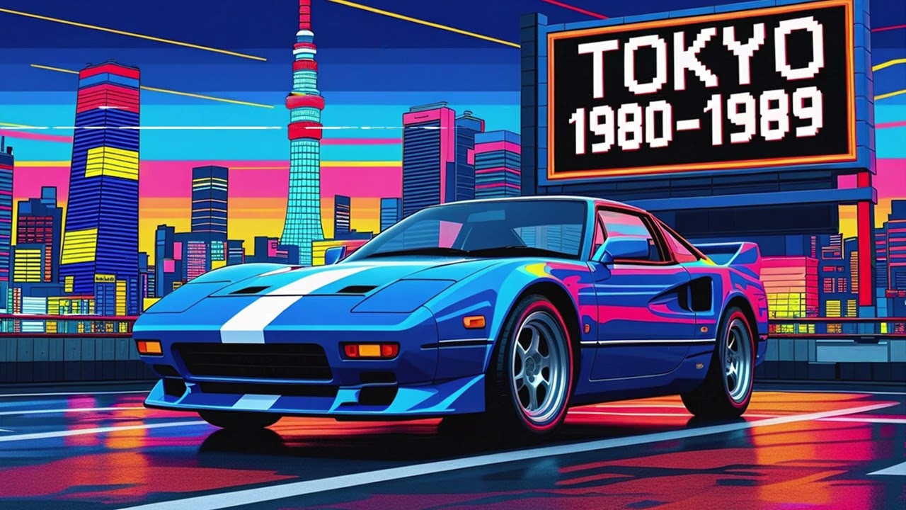 Tokyo 1980–1989 – A Synthwave Decade in Neon City Tears
