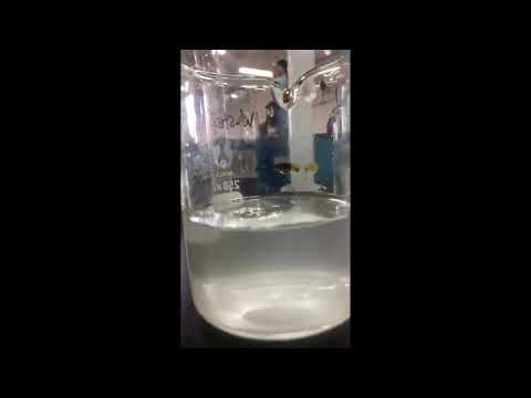 Iodine Clock Reaction in Slow Motion