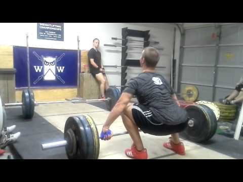 Thomas Lower 125kg Snatch