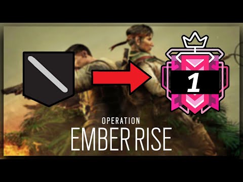 How I Got CHAMPION In Operation Ember Rise : Ranked Highlights - Rainbow Six Siege Gameplay