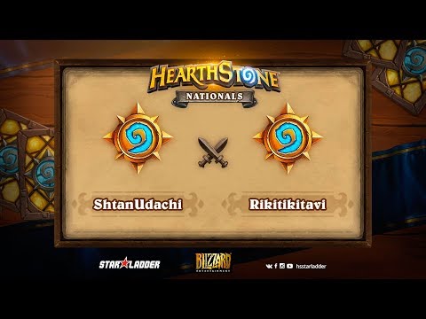 ShtanUdachi vs Rikitikitavi, 1/4, Hearthstone Nationals 2018 – Russia