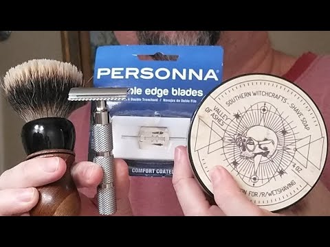 Just A Shave: Wolfman WR1 SB .46 - Personna CC (4) - SW Val of Ashs - TDR Fanchurian V3 Mahogany 26