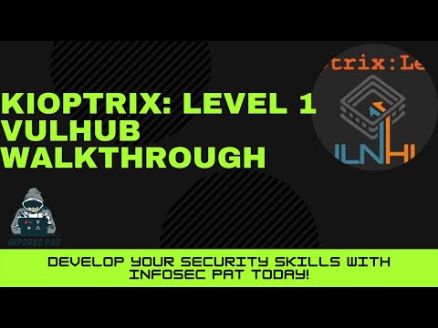 Kioptrix Level 1 VulnHub VM CTF Walkthrough Boot-To-Root -  Video 2021 with InfoSec Pat - WATCH NOW!