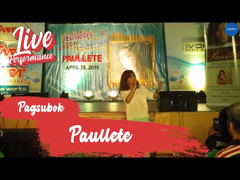 Paullete - Pagsubok (Live Performance)