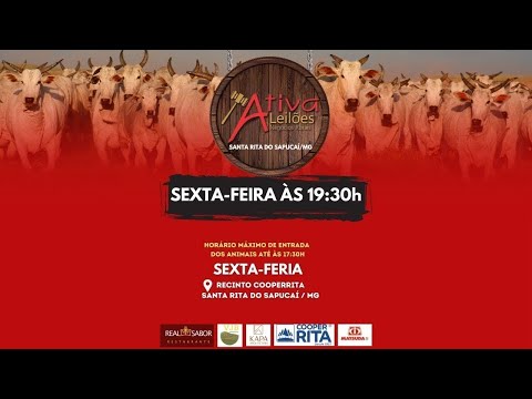 Leilão Presencial e Virtual - Ativa Leilões - Santa Rita do Sapucaí - Agronet