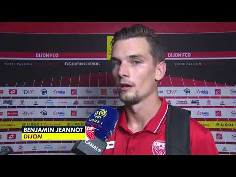 Réaction de Benjamin Jeannot aprés Dijon - Montpellier (2-1)