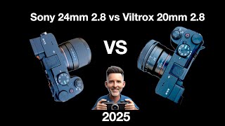 Sony 24mm 2.8 Prime vs Viltrox 20mm 2.8 + Sony 16-35m GM II on the Sony a7CR #viltrox #sonylenses