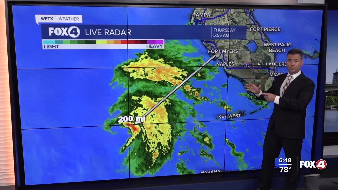 All eyes on Hurricane Rafael as it moves away from Southwest Florida
