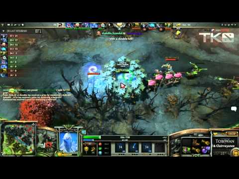 Na'Vi vs Power Rangers Game 1 - MLG TKO Dota 2 - TobiWan & Clairvoyance