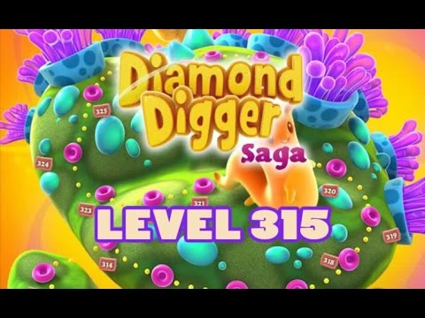 Diamond Digger Saga Level 315 - 3 Stars