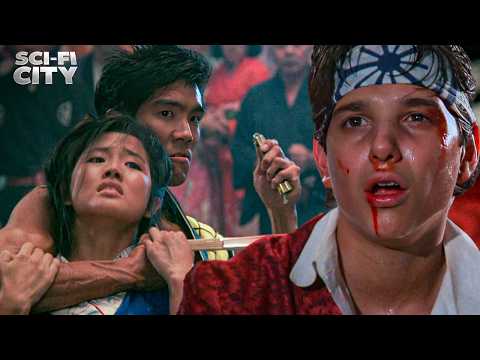 Daniel Fights Chozen | The Karate Kid Part 2 (Ralph Macchio, Yuji Okumoto)