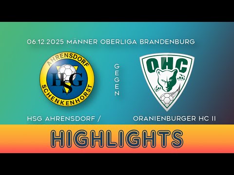 Highlights - OL M - HSG gg. Oranienburger HC II