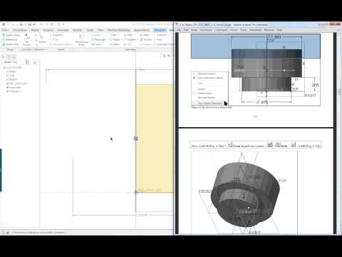 Lesson 6 pt1 Clamp Foot Revolve PTC Creo Parametric 3.0