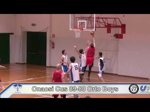 CSI Perugia Pallacanestro EccellenzaOnaosi Cus 89 80 Orto Boys Highlights 23-01-2020