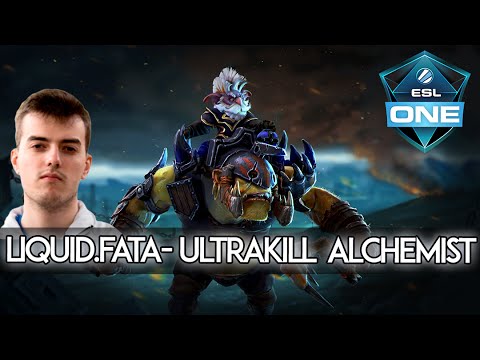 Liquid.FATA- ULTRAKILL Alchemist vs. Fnatic ESL ONE Frankfurt 2016 Dota 2