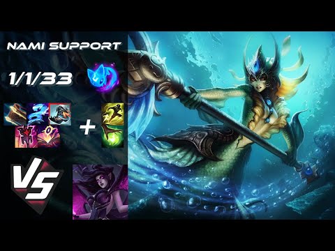 SUPPORT Nami vs Morgana - EU Grandmaster Patch 25.S2.5