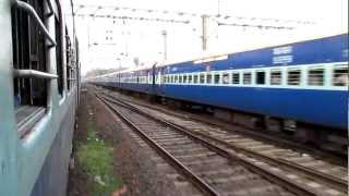 preview picture of video 'IRFCA: Pune Indore Express descending from Palasdhari to Karjat...!'