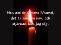 Tänd ett ljus (med text) 