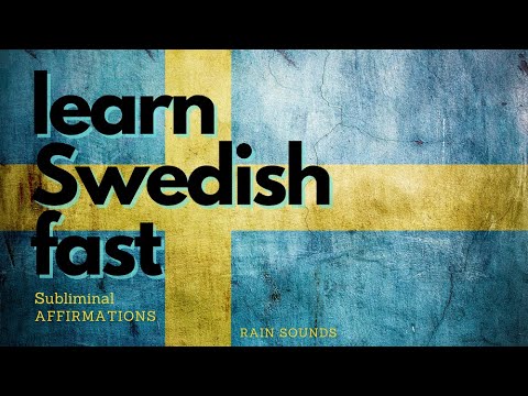 Schnell Schwedisch lernen - Regengeräusche