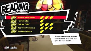 Persona 5 (PS4) - Bookworm Trophy Guide (Location of all Books)