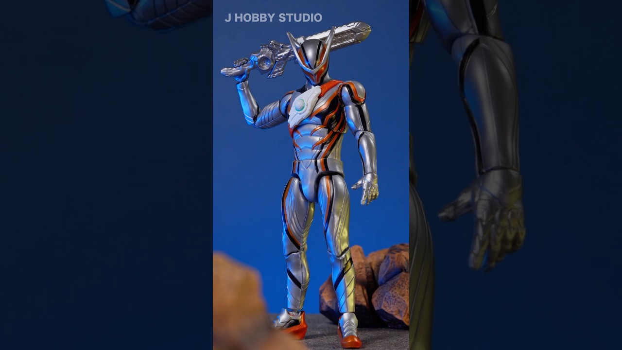 仮面ライダーアクションフィギュア仮面ライダーノクス、ノクスナイト #jhobbystudio #shorts