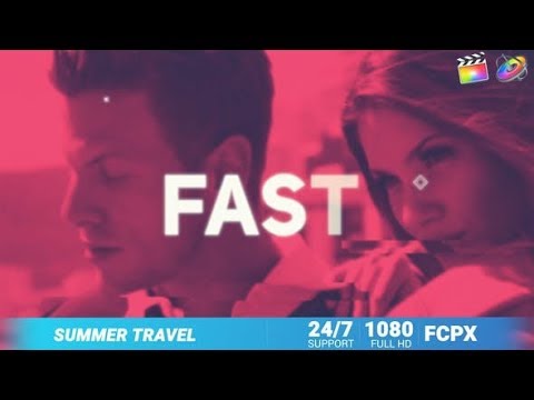 Apple Motion Template: Summer Travel + Free Font Download