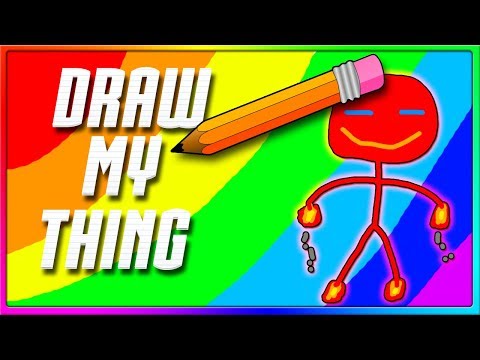 NEW DRAWING GAME! | Draw My Thing / Skribbl.io Video