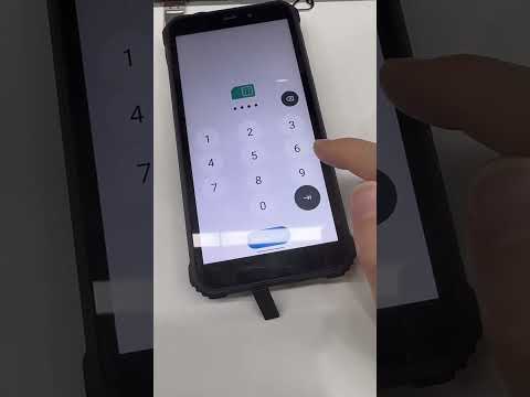 OUKITEL WP20 set up you PIN code