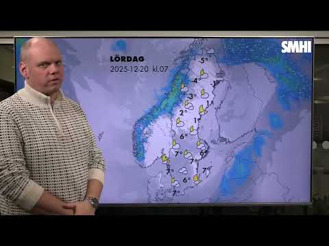 Väderprognos fre - sön v. 51